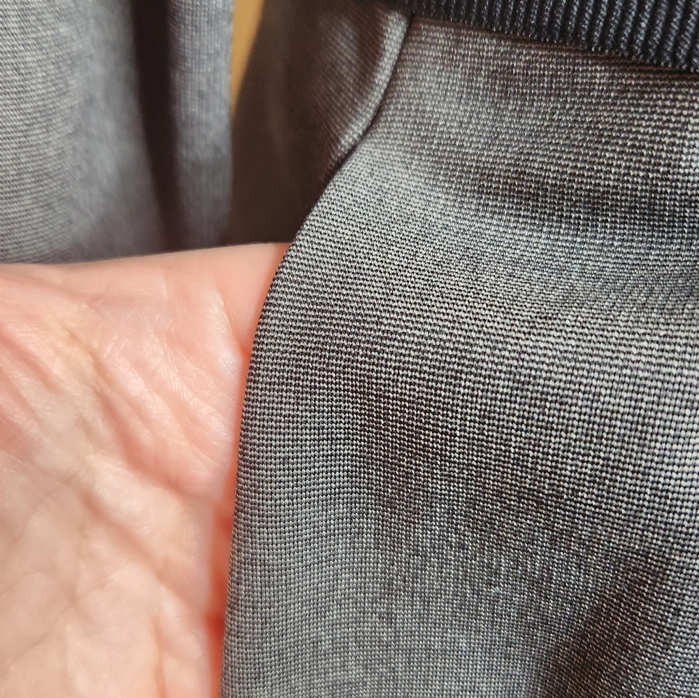 Epoque Evolution Grey Half Zip Pullover Elastic W… - image 5